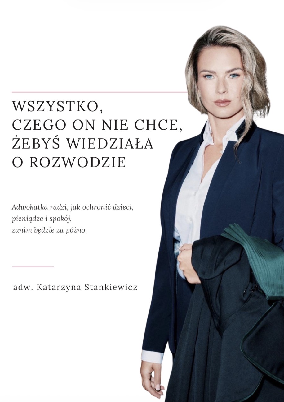 Okładka poradnika „Wszystko, czego on nie chce, żebyś wiedziała o rozwodzie”
